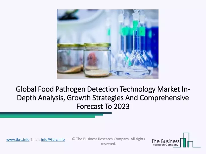 global food pathogen detection technology market