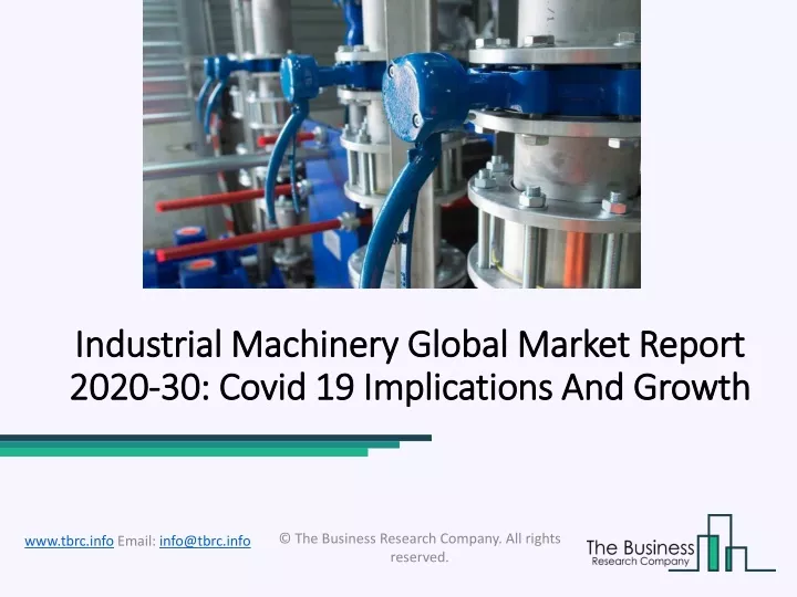 industrial machinery global market report