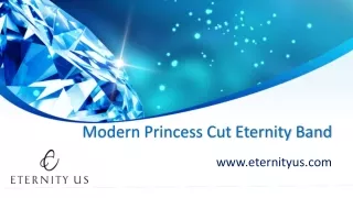 Modern Princess Cut Eternity Band - www.eternityus.com