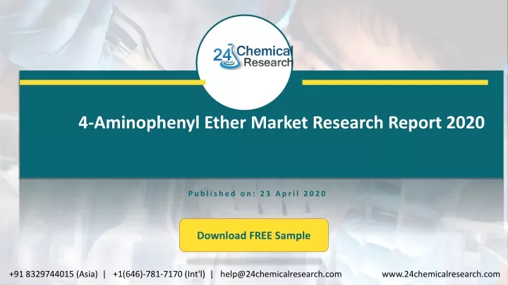4 aminophenyl ether market research report 2020