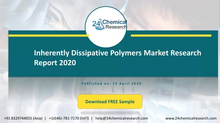 inherently dissipative polymers market research
