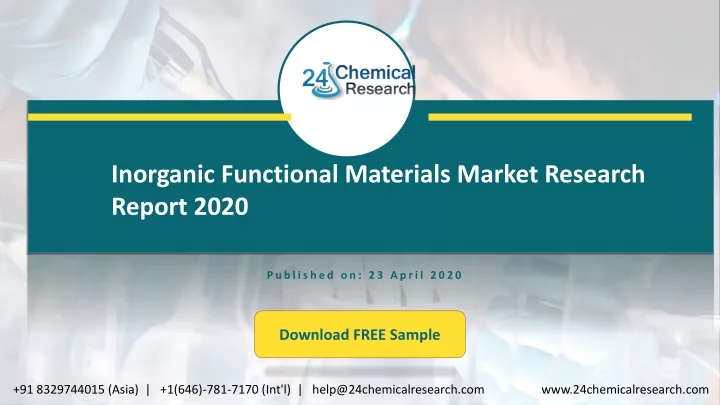 inorganic functional materials market research