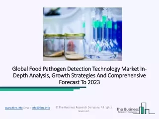 Food Pathogen Detection Technology Market Future Trends