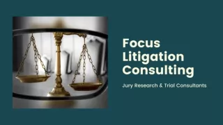 Focus Litigation - Jury Research & Trial Consultants