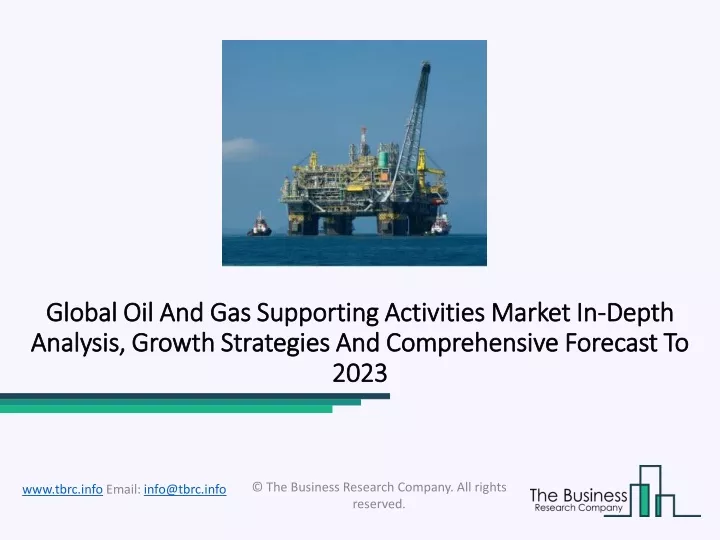 global oil and gas supporting activities market