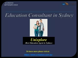Education Consultant in Sydney