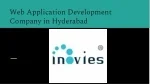 Web Application Development Company in Hyderabad - slide 1