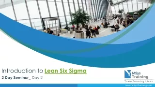 Introduction to Lean Six Sigma_2 Day Seminar