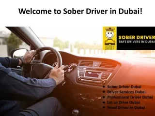 safe driver dubai