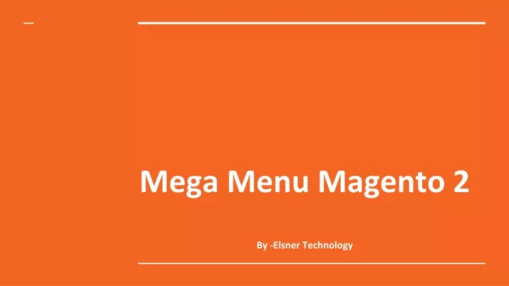 mega menu magento 2