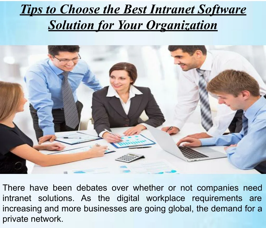 PPT - Tips to Choose the Best Intranet Software Solution for Your ...
