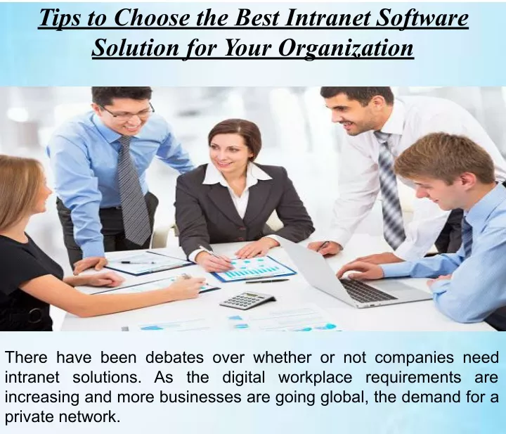 tips to choose the best intranet software
