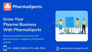 Get Your Pharma Business Listed On PharmaXperts