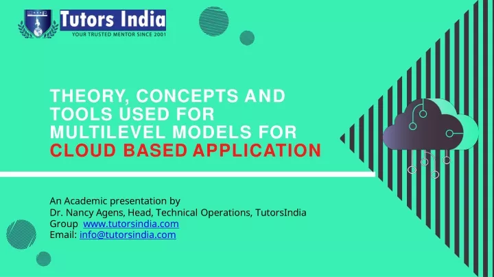 theory concepts and tools used for multilevel