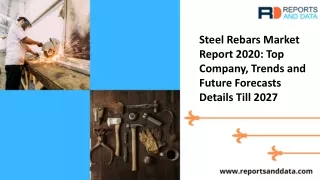 Steel Rebars Market Competitors Analysis 2020-2027
