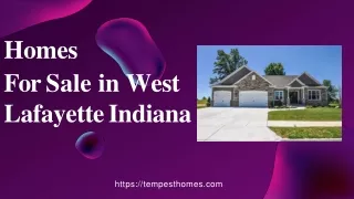 Home Building Sites West Lafayette Indiana