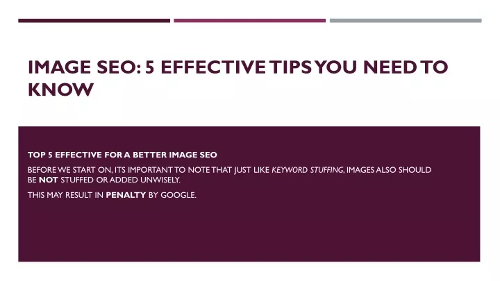 image seo 5 effective tips you need to know