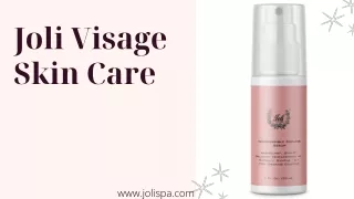 Skin Care Treatment Joil Visage Skin Care