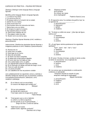 FIGURAS LITERARIAS
