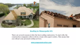 Roofing Minneapolis MN