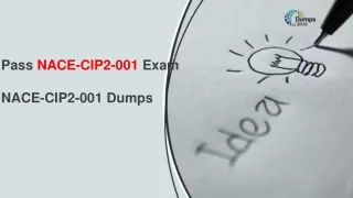 pass nace cip2 001 exam nace cip2 001 dumps