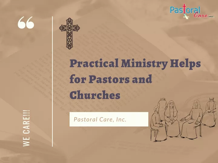 practical ministry helps for pastors and churches