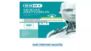 e set internet security