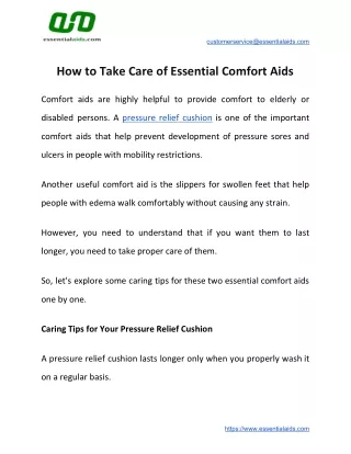 customerservice@essentialaids com