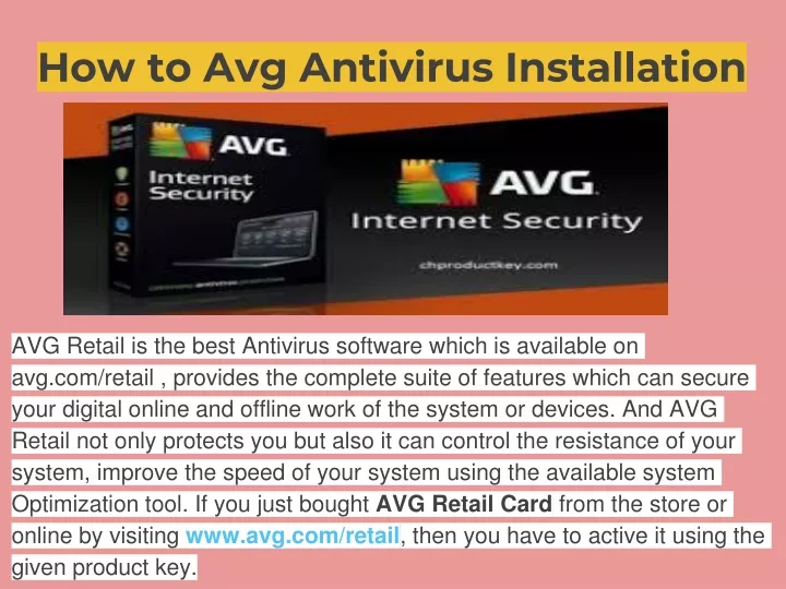 how to avg antivirus installation