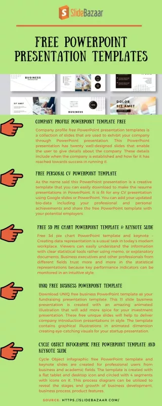 free powerpoint presentation templates