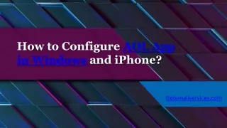 how to configure aol app in windows and iphone