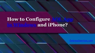how to configure aol app in windows and iphone