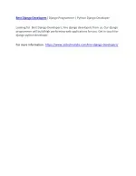 Best Django Developers| Django Programmer | Python Django Developer - slide 1