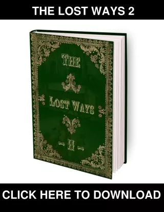 The Lost Ways 2 PDF, eBook by Claude Davis