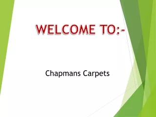 welcome to