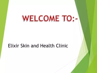 welcome to