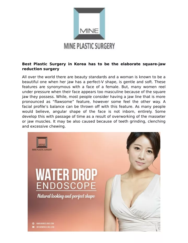 best plastic surgery in korea