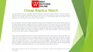 cheap replica watch