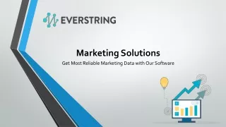 Get Most Reliable Marketing Data with Our Software | EverString