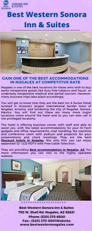 Book One of the Best Accommodations in Nogales at Reasonable Price