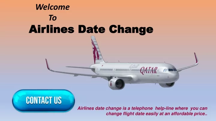 airlines date change