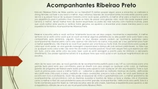 acompanhantes ribeirao preto