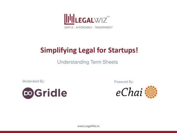 simplifying legal for startups
