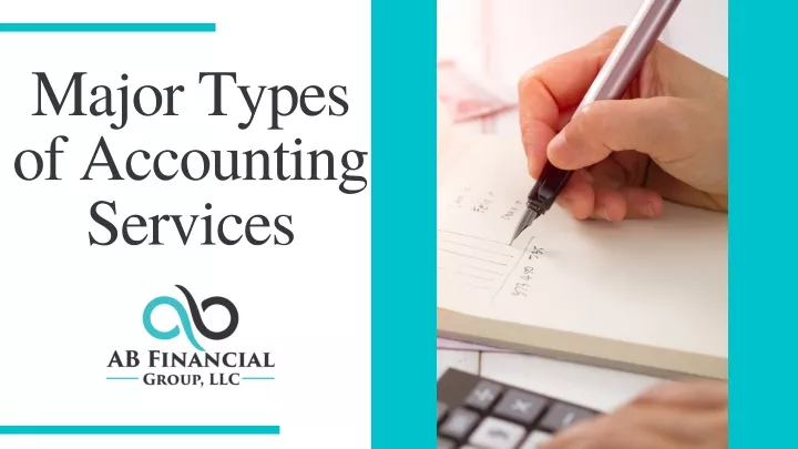 major types of accounting services