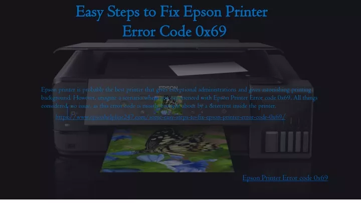easy steps to fix epson printer easy steps