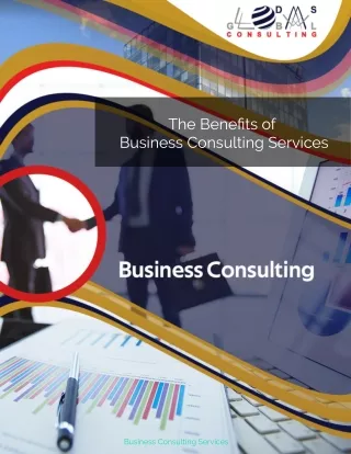 the benefits of business consulting services