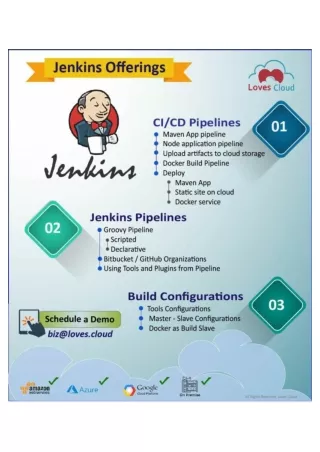 Jenkins offerings - Loves Cloud