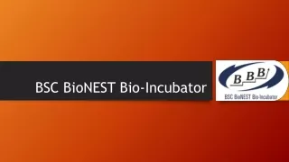 bsc bionest bio incubator