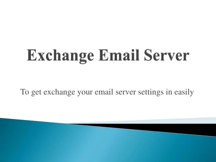 exchange email server