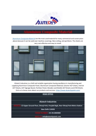aluminium composite material